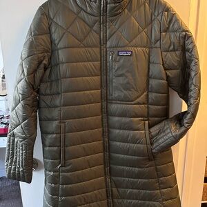 Patagonia Olive Puffer Jacket